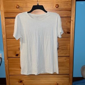 Gold striped cream Nine West Soft Spin t-shirt, Medium